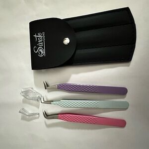 Lashes Tweezer Set with Case